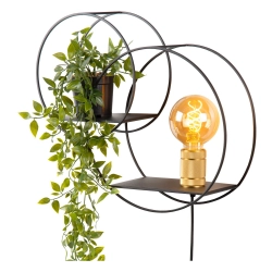 CIRCLE Kinkiet 1xE27- czarny 21225/01/30 Lucide - zdjęcie produktu